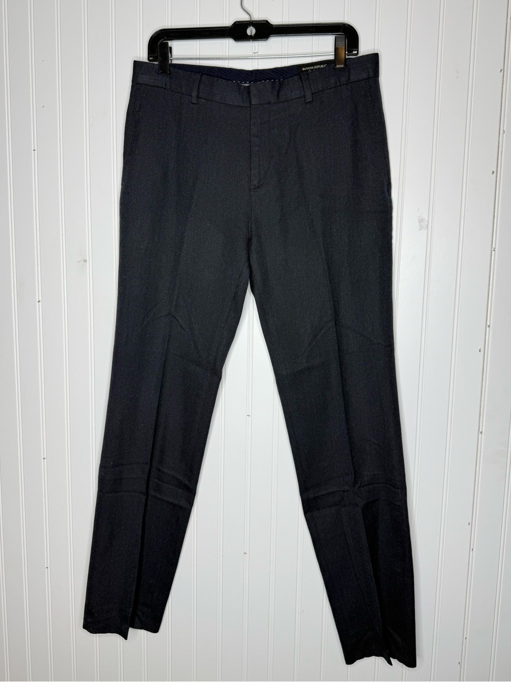 Banana Republic Honeycomb Tailored Slim Fit Trouser Pants Size 32X32